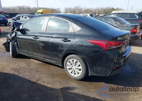2022 Hyundai Accent Se z USA, uszkodzony, nr VIN 3KPC24A65NE153909